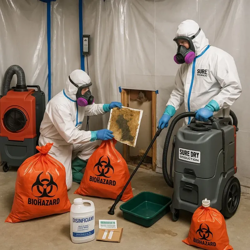 Contaminated Water Handling Protocols process in Scotch Plains, NJ