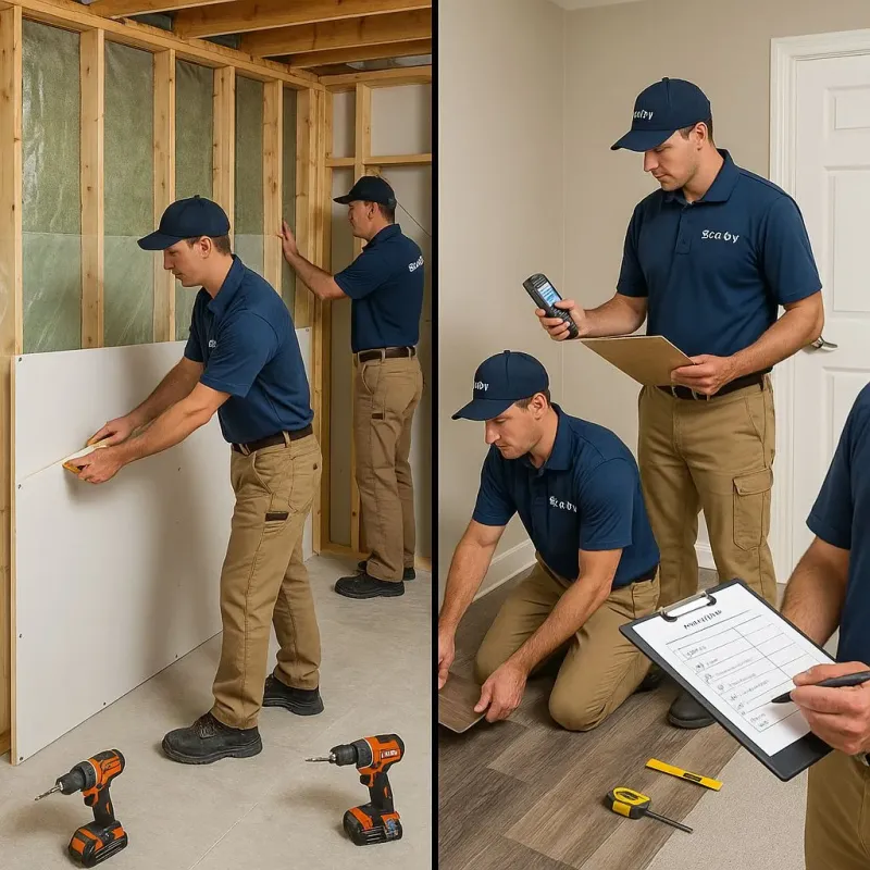 Repairs and Reconstruction process in Scotch Plains, NJ